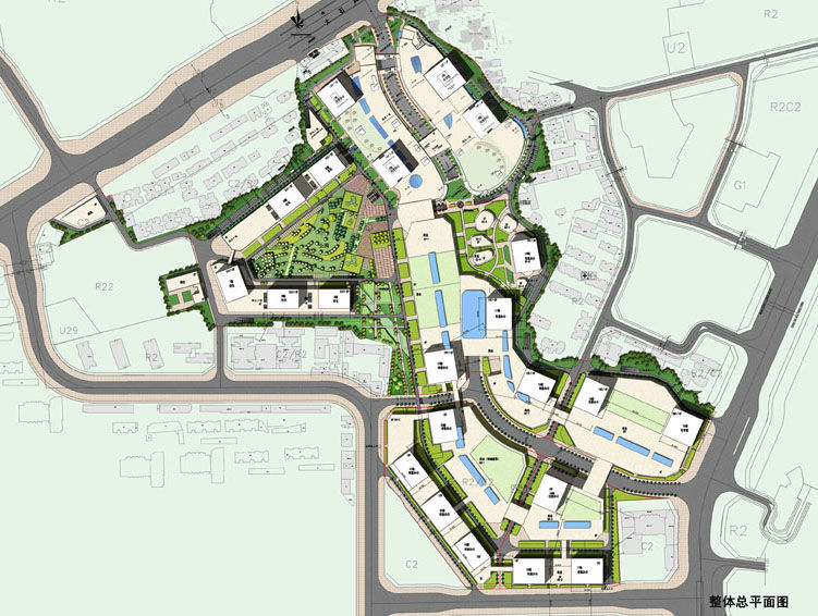 [重庆]重庆大坪知名地产时代天街一期建筑模型设计-重庆大坪知名地产时代天街一期全模 (11)