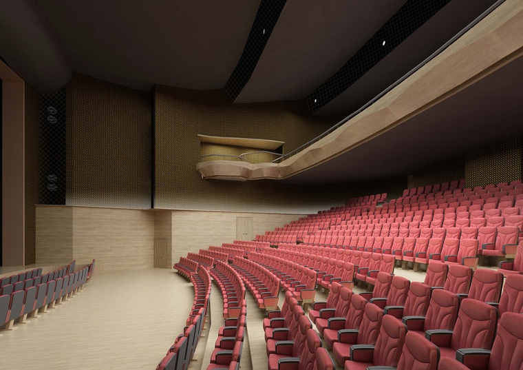 [洛阳]上海同济室内设计-正大广场剧院概念文本 效果图