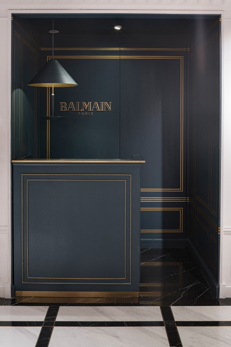 Dariel Studio-Balmain上海静安嘉里中心旗舰店室内设计 Balmain Plaza 66丨15P-DSC4696