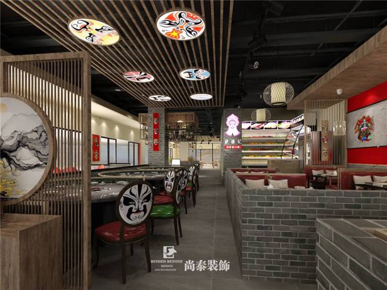 古典餐馆装修资料下载-中式风格餐饮店装修如何设计？
