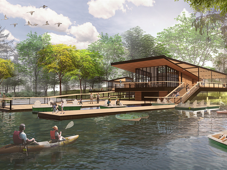 北京2020年将建成42处湿地公园资料下载-美国邦内特公园