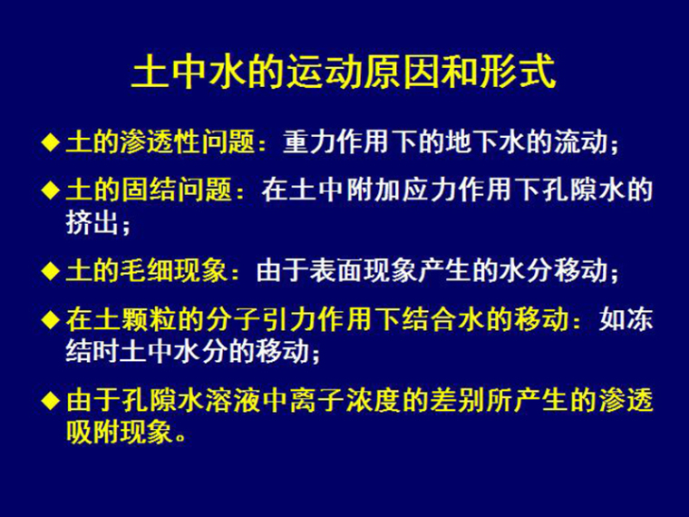 中水设计计算资料下载-土中水的运动规律（PDF，共84页）