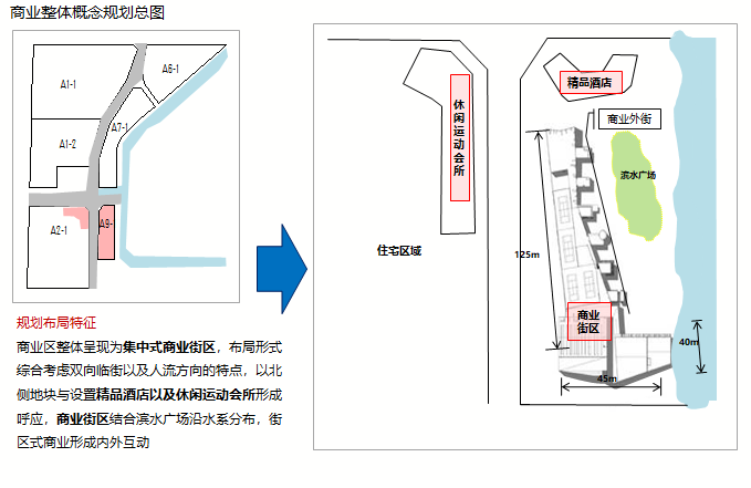 商业地产基础培训讲义（141页，图文）-商业整体概念规划总图