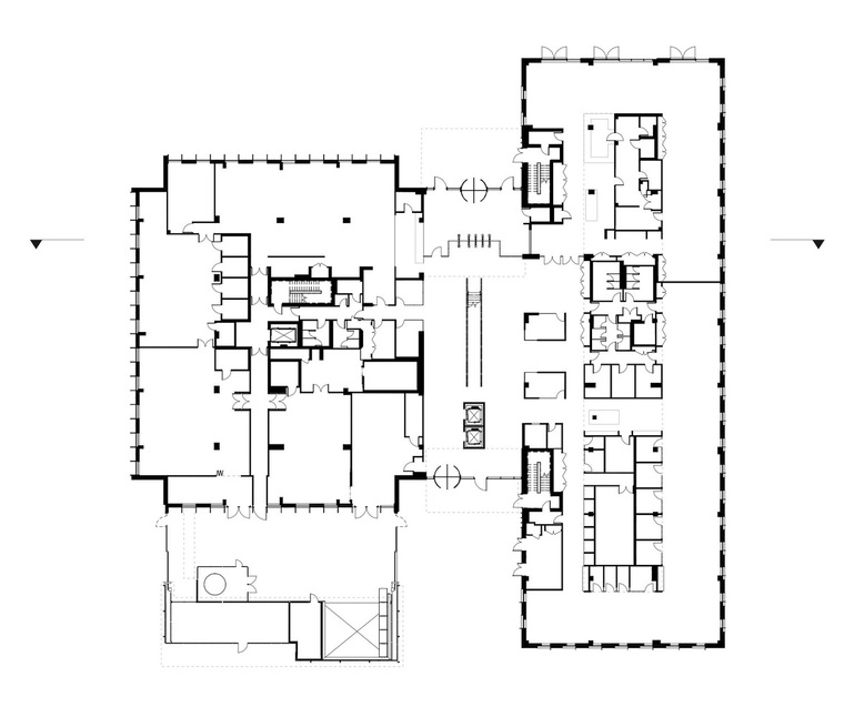 英国剑桥大学生物医学院-Abcam_Ground_Floor_Plan