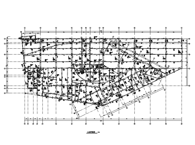 某三层流水别墅建筑方案图资料下载-转换层复杂高层结构迎宾中心建筑结构施工图