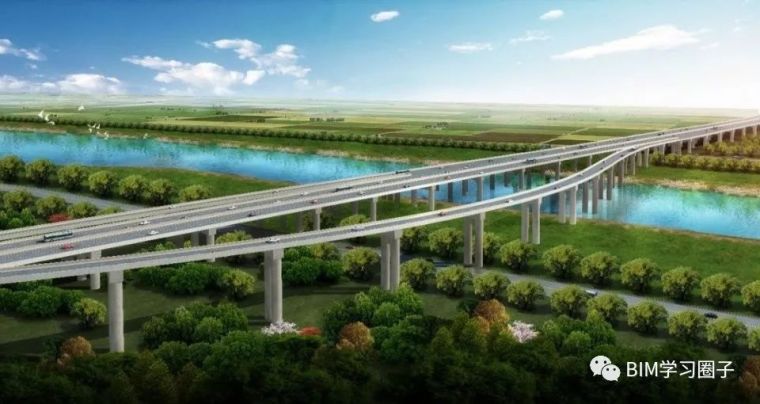 中建bim临建资料下载-青岛新机场高速公路BIM应用实践