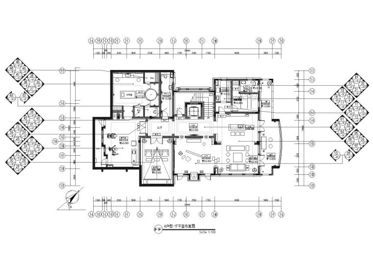 空间设计与消费者行为资料下载-[浙江]宁波茶亭21号楼CAD施工图+官方摄影