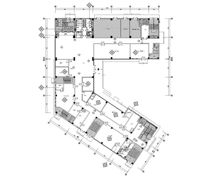 室内方案全套cad资料下载-[广东]广州知识城南方医院公区全套CAD施工图+设计方案+效果图(含各专业图纸)