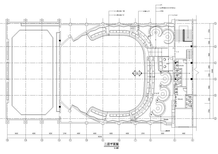 殿堂建筑资料下载-[湖南]时尚文化艺术殿堂高档音乐剧院室内装修施工图（含效果）