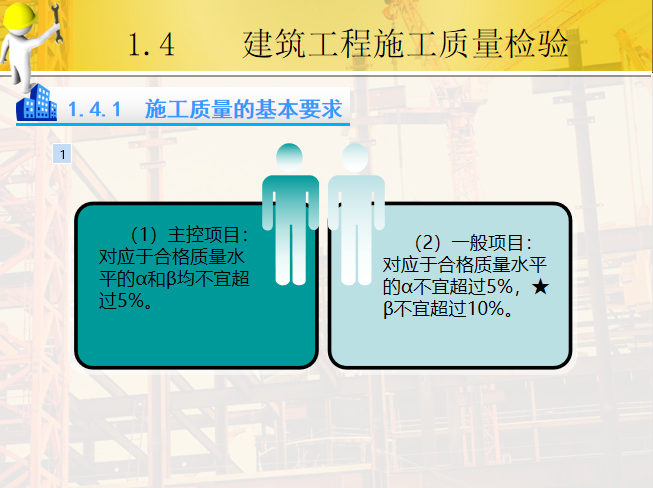 建筑工程质量事故分析与处理培训讲义PPT（内容全面）-12施工质量的基本要求