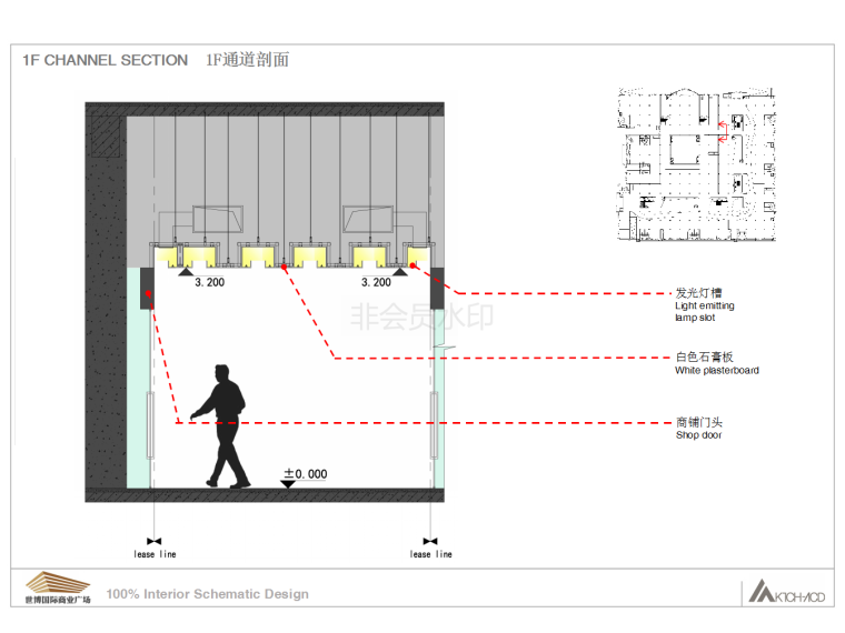 [甘肃]山丹世博购物广场室内装饰工程CAD施工图+效果图-山丹世博丽景20180307_09