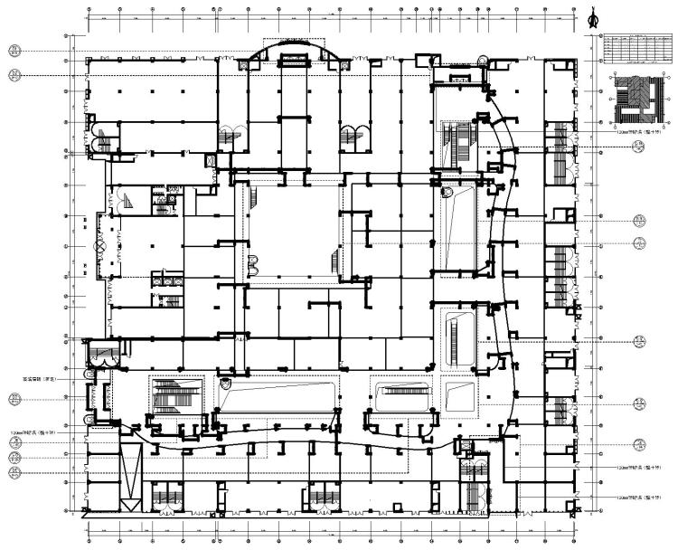 建筑电气设计审图100讲资料下载-[甘肃]山丹世博购物广场室内装饰工程CAD施工图+效果图