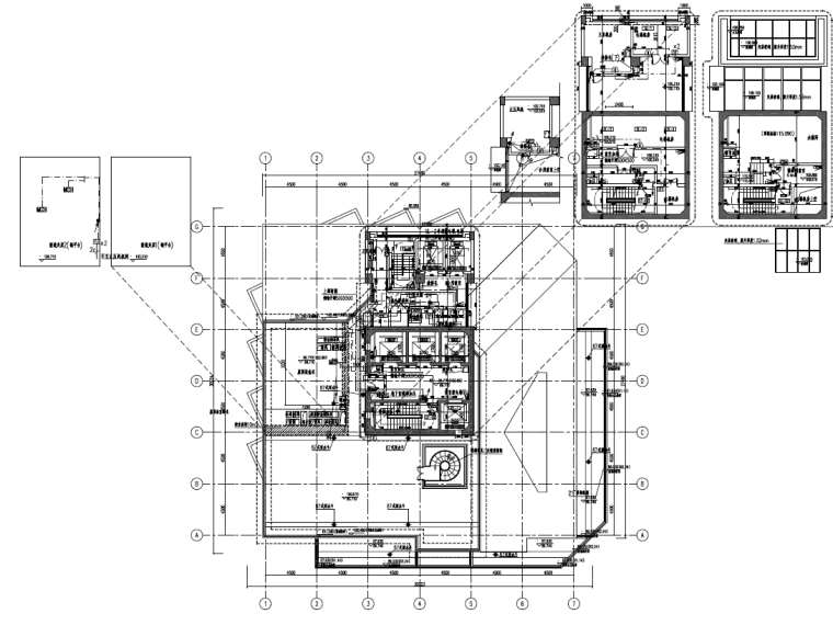 [知名院]上海五星级酒店改造工程电气施工图（强电+弱电）-消防联动控制