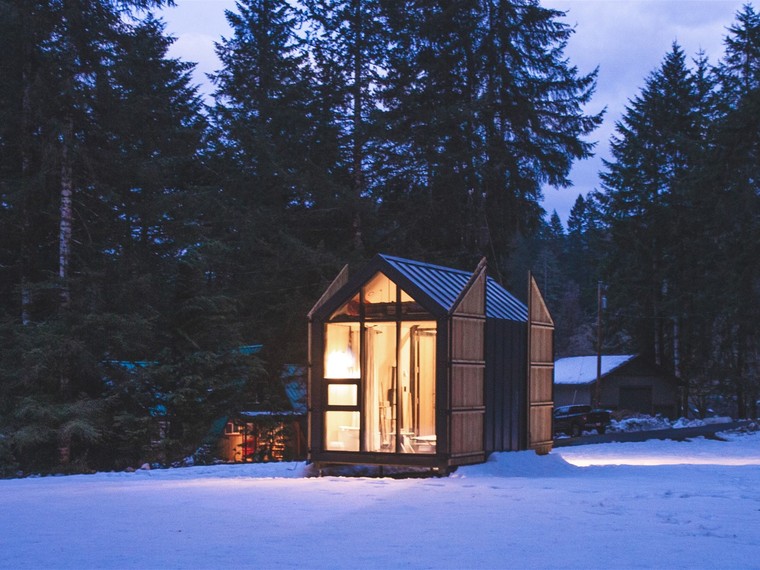 美国艾里奥特的独木屋