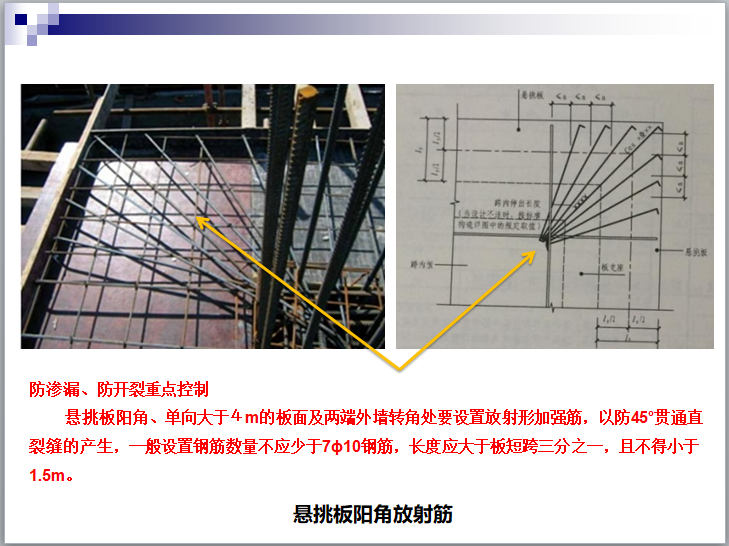 悬挑板的钢筋布置图片图片