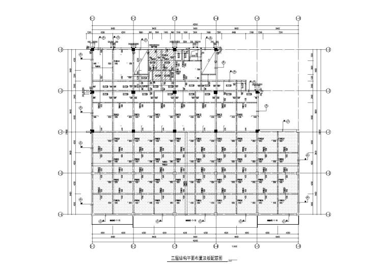 河北办公楼施工资料下载-[河北]地上六层框架结构办公楼结构施工图