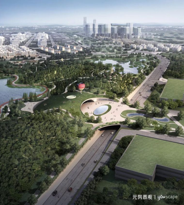 深圳湾超级总图的城市设计资料下载-公园城市的公园如何设计？
