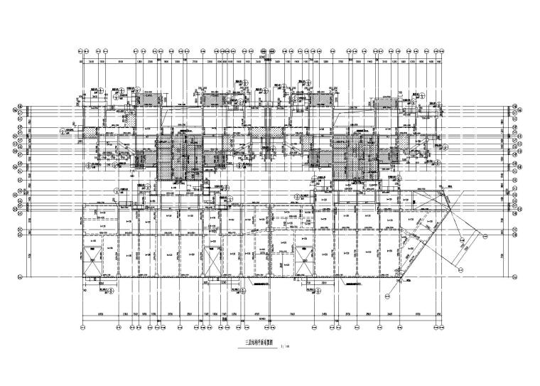 入口门头su资料下载-78.8m剪力墙结构住宅楼建筑结构施工图2017