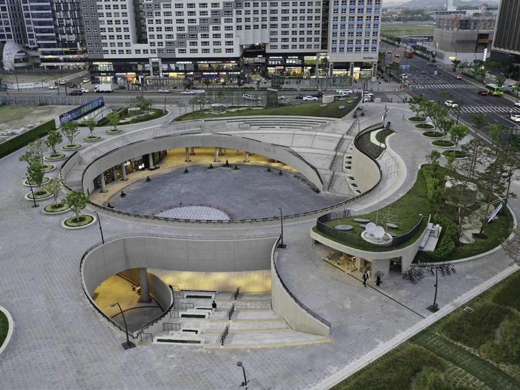 韩国Magok Central Plaza广场