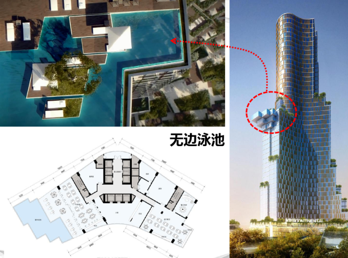 [四川]成都东大街D10项目建筑方案设计文本（PDF，182页）-酒店空中大堂平面图