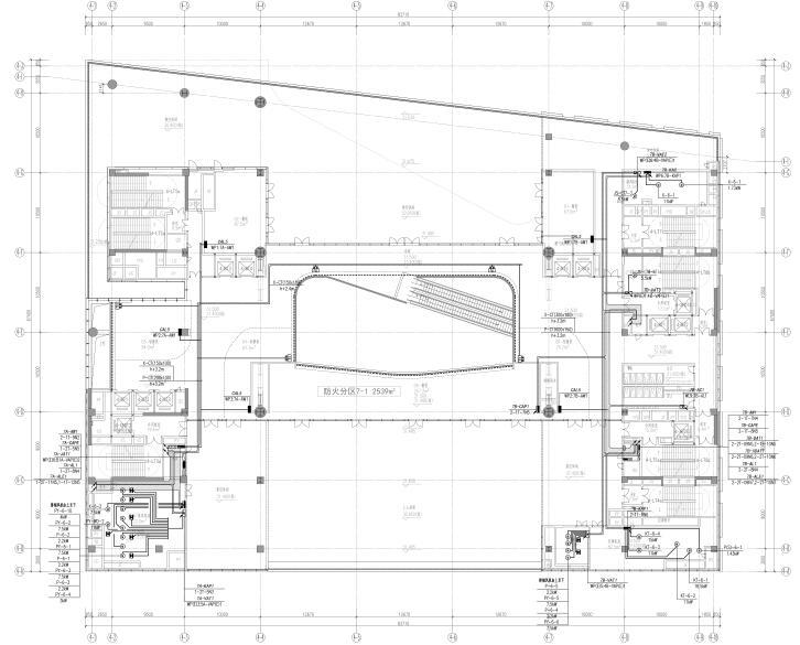 学校食堂电气CAD图资料下载-广东深圳万科商业塔楼电气施工图