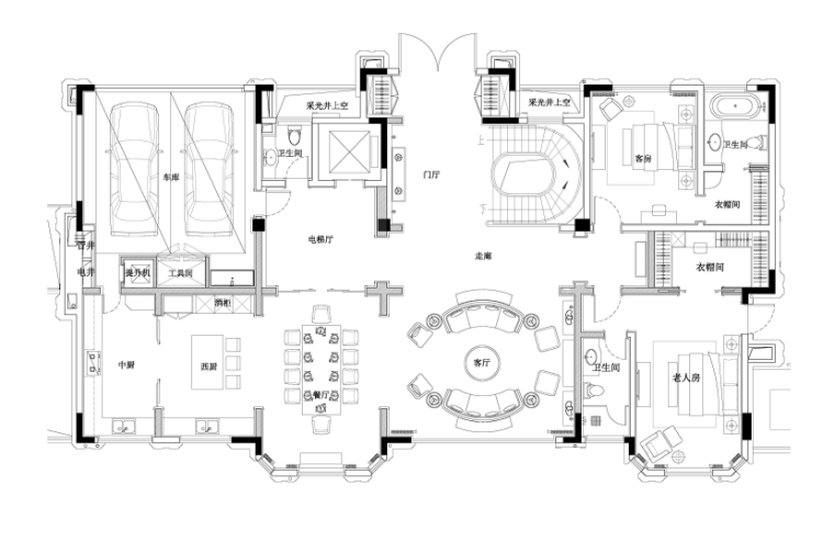 3层中式风格独栋别墅资料下载-[重庆]HWCD-怡置北郡二期大独栋别墅效果图+设计方案PPT+施工图+水电图