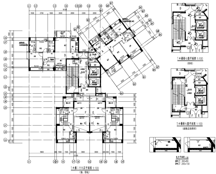 住宅设计配套施工图资料下载-深圳高层住宅及配套地库电气施工图