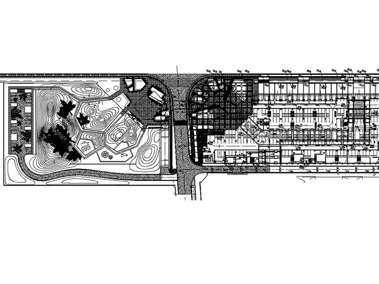 石凳实景图资料下载-[江苏]苏南万科-新港天城公园里居住区展示区全套CAD施工图-张唐（含:水电结构+实景照片）