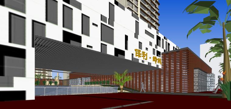 [广东]珠海知名地产住宅建筑模型设计（ 新亚洲风格）-珠海知名地产 方案 新亚洲主义 (5)