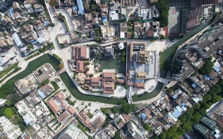 旅游小建筑资料下载-旅游+仿古文化建筑设计：广州粤剧艺术博物馆/案例