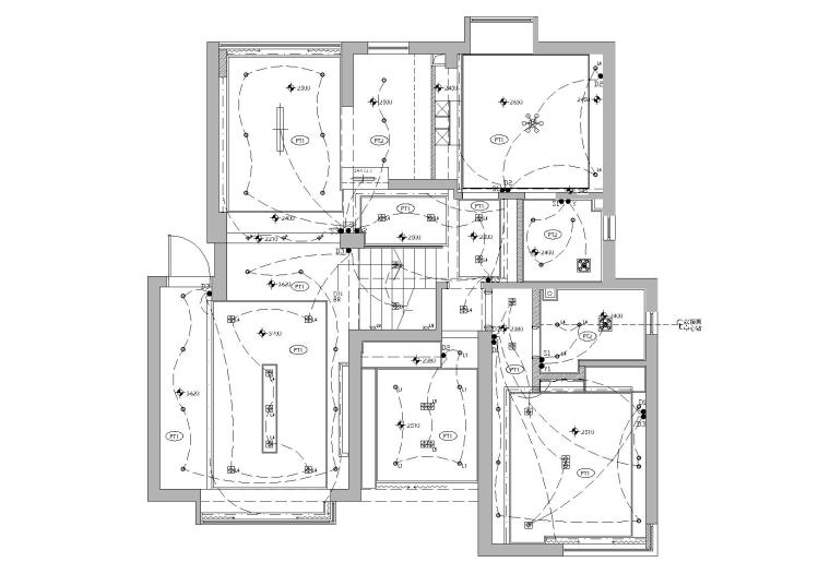 [福建]厦门郑女士样板间CAD施工图+效果图-171436kw9xist3fdy1fu7r