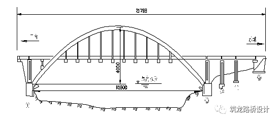 上承式拱桥示意图图片