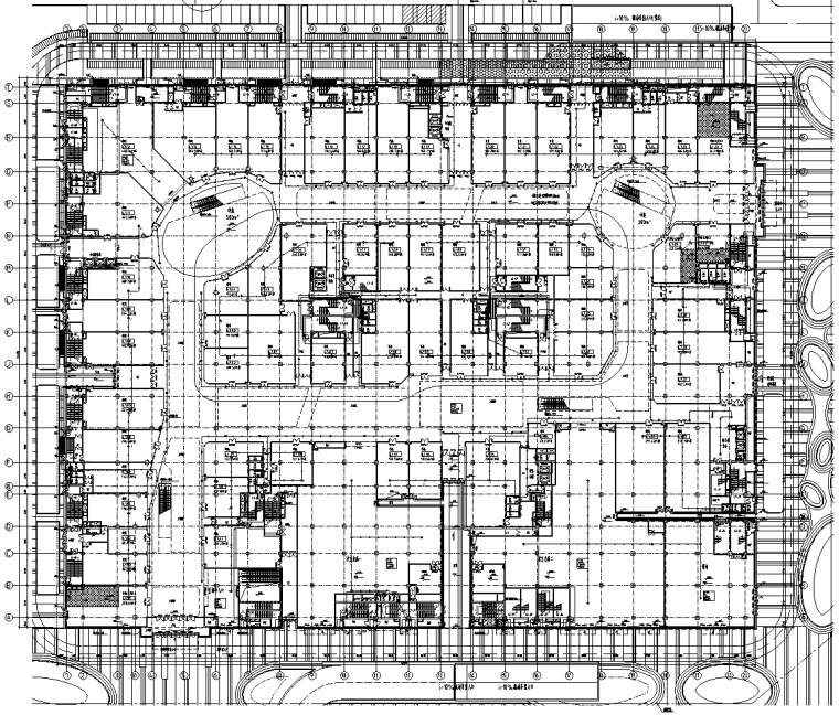 弱电智能化项目施工图资料下载-[知名院]北京大型商业广场强电及弱电智能化施工图