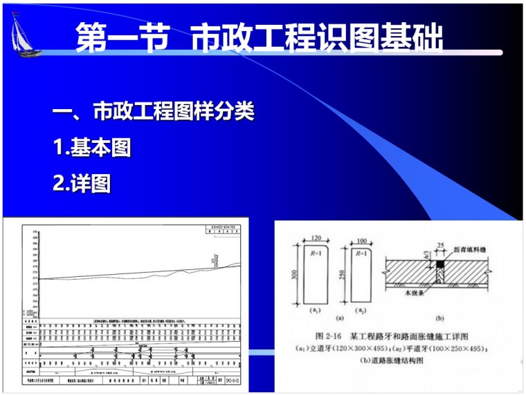 cad市政道路教程资料下载-市政道路施工图识读讲义(PPT格式)