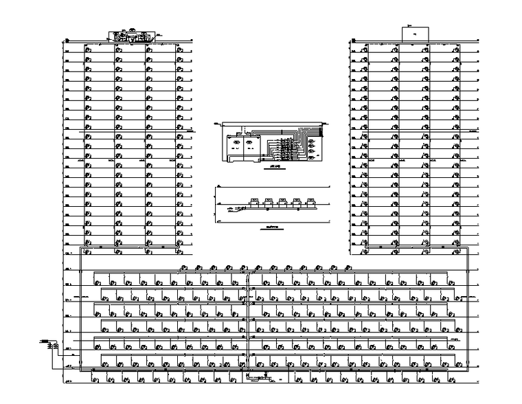 山东商业综合楼给排水设计施工图-消火栓系统原理图
