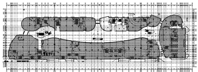 [安徽]合肥悦方中心办公楼+商场丨室内装修施工图+PPT方案+效果图-4L1总电器图