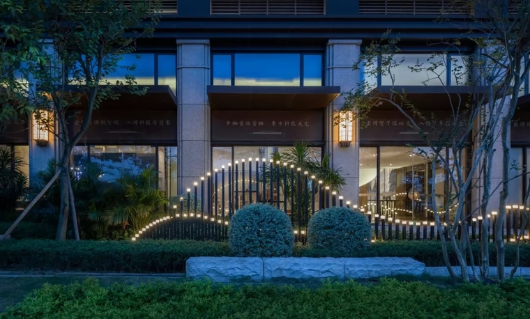 佛山三水金融街金悦府示范区景观-居住区案例-筑龙园林景观论坛