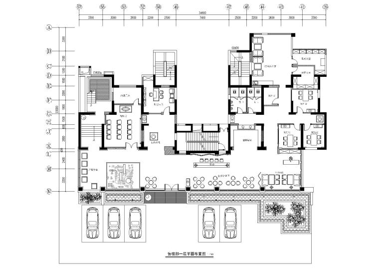 沈阳新中式翡翠城资料下载-[河南]新乡翡翠城售楼处CAD施工图+效果图