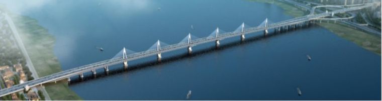 bim技术运用实施措施资料下载-总投资27亿丨南昌市朝阳大桥BIM技术运用价值总结