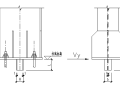 柱脚抗剪键计算(焊接H型钢)