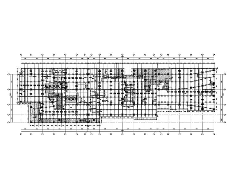 9层公寓平面资料下载-[上海]8层钢混框架+钢框架公寓式酒店建筑结构施工图（2015）