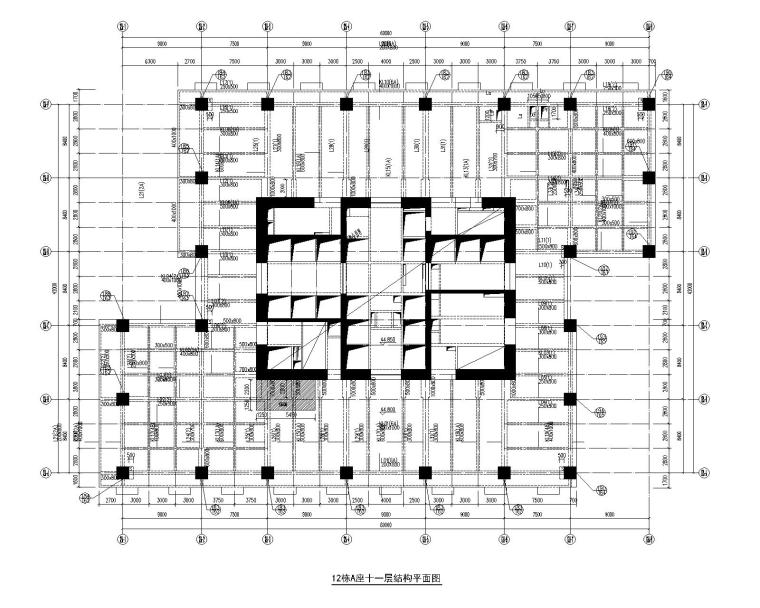 三层办公楼建筑全套施工图资料下载-深圳2栋超高层框筒结构办公楼及酒店施工图