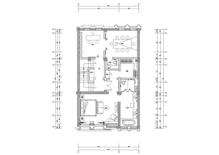 2019室内设计施工图资料下载-[山东]绿城济南百合花园会所室内设计施工图
