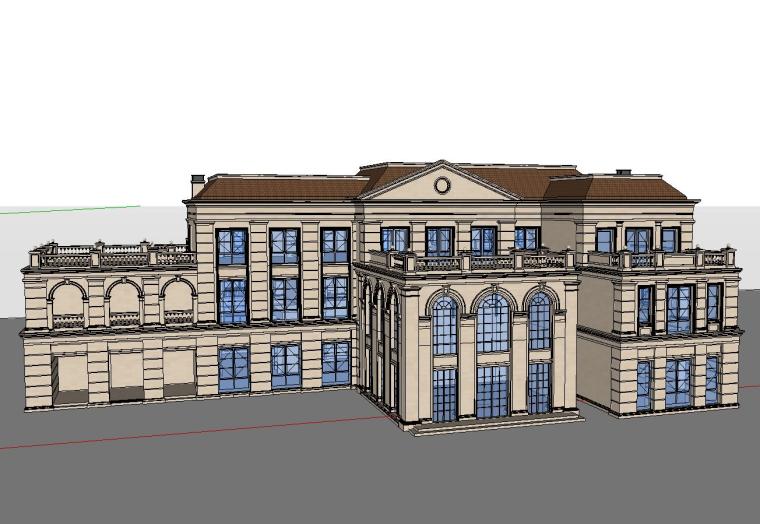 办公楼文本模型资料下载-[山东]海尔企业办公楼建筑模型设计