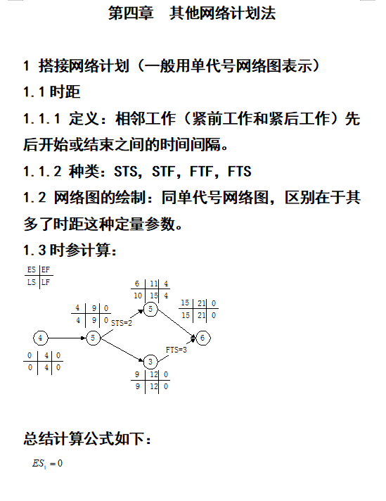 建设工程进度监理任务管理-搭接网络计划