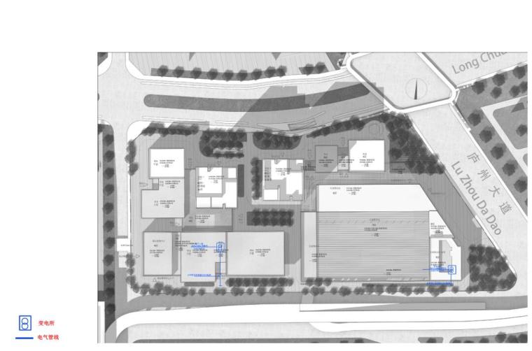 [安徽]现代风格商业中央广场建筑方案文本（PDF+167页）-电气管线规划