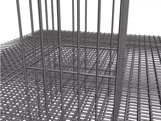 柱竖向钢筋定位筋绑扎牢固