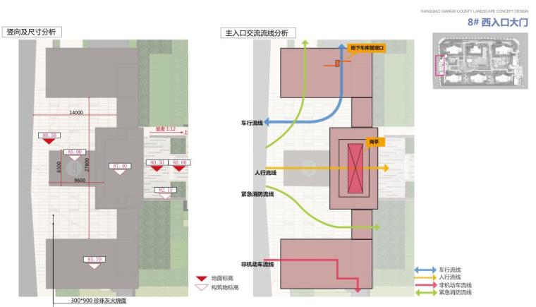 [广东]新中式风格康桥香溪郡景观深化方案设计（PDF+138页）-西入口大门