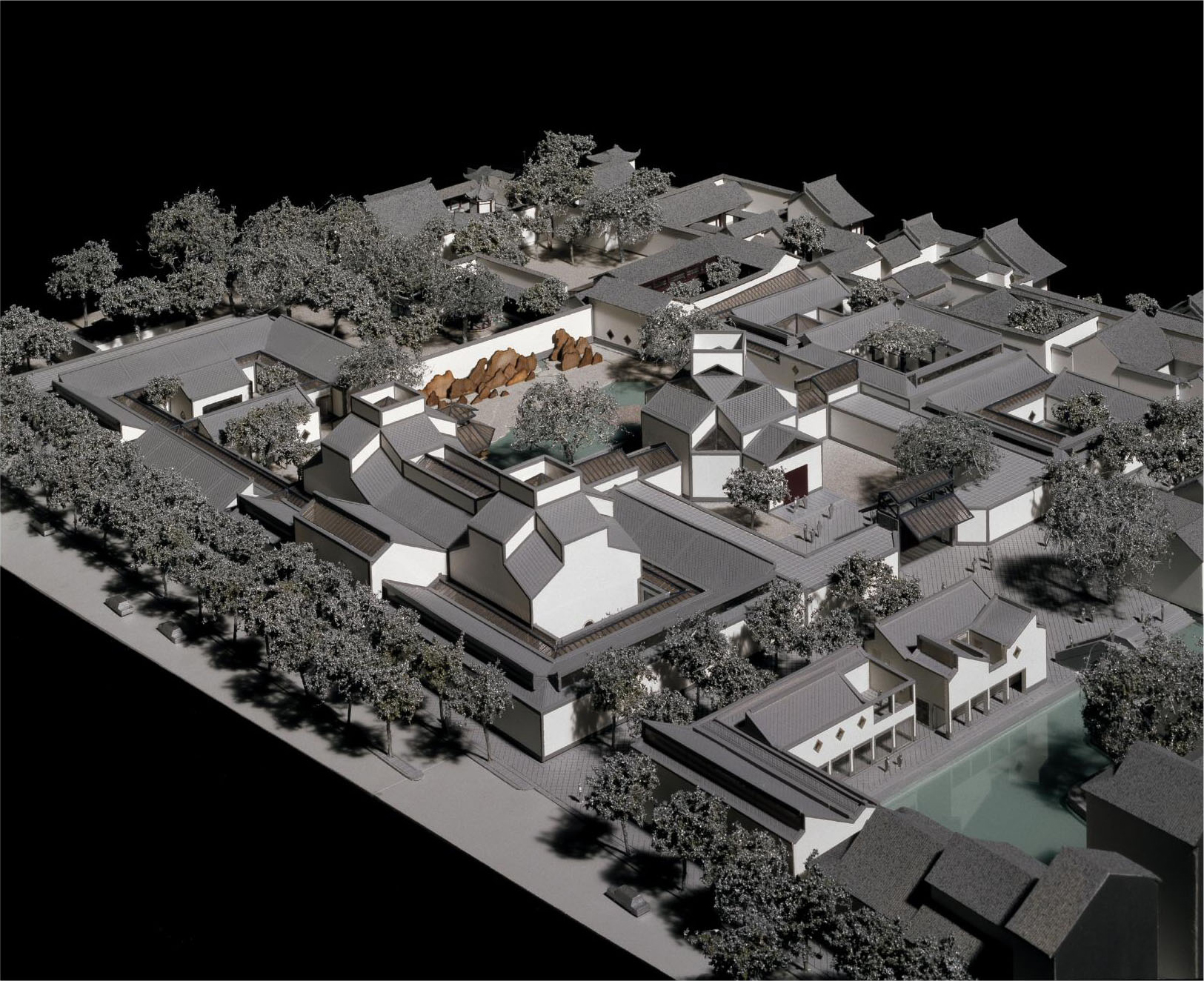 苏州博物馆室内效果图+超精细3D模型 -室内3D模型-筑龙渲染表现论坛