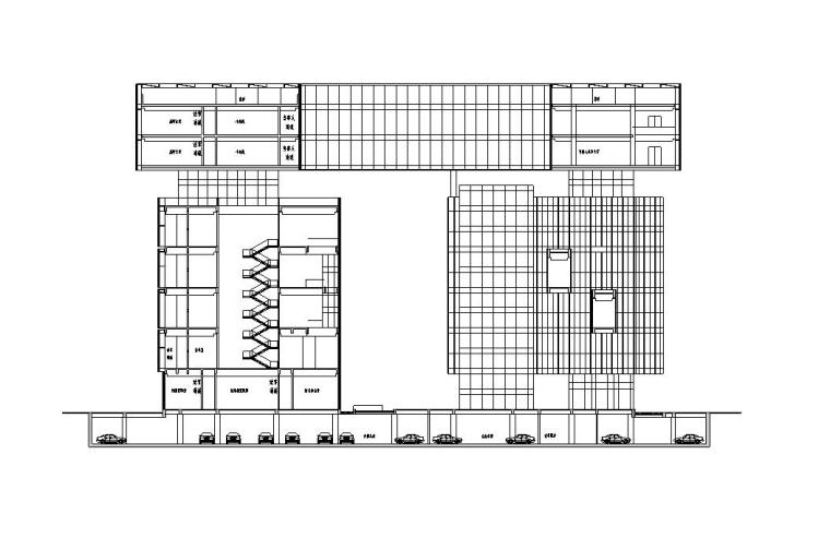 双户联排别墅建筑施工图资料下载- [广东]现代风格大厦建筑施工图设计文本（CAD）